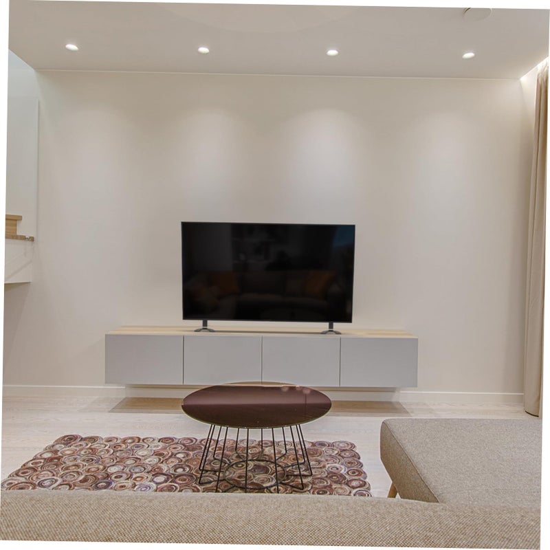 Universal Tabletop TV Base Stand Easy Installation Stable No Drilling Required Pedestal Feet - Image 4