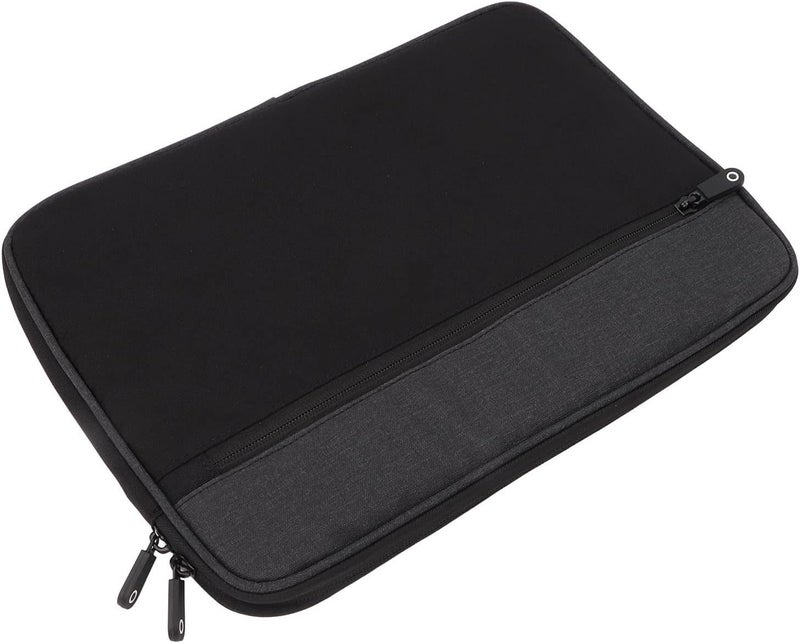 klarako 14in Laptop Bag Large Capacity, Portable Handle, Reliable & Durable, Waterproof Material, Wide Compatible for Dell, (Black) - Image 5