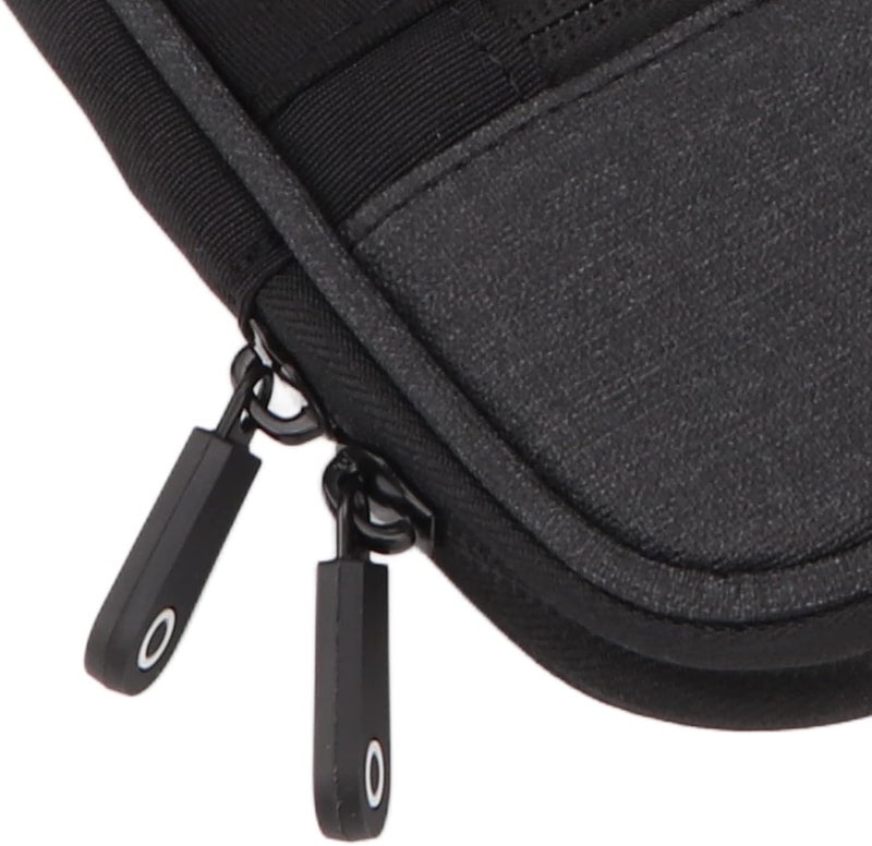 klarako 14in Laptop Bag Large Capacity, Portable Handle, Reliable & Durable, Waterproof Material, Wide Compatible for Dell, (Black) - Image 2