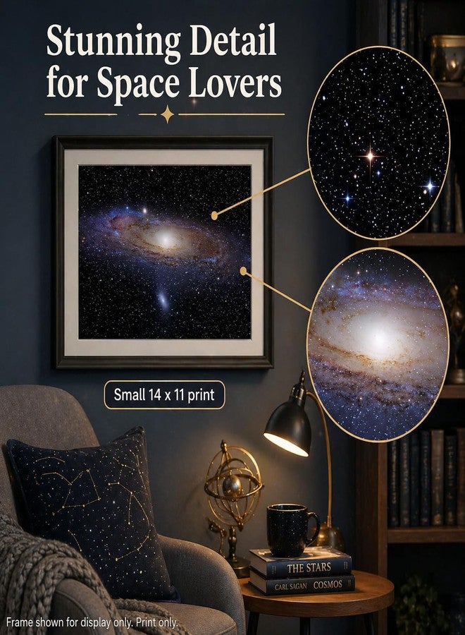 Make Em Laugh The Milky Way Galaxy Space Photo Astronomy Wall Art Print 11x14 Unframed Poster Celestial Star Field Universe Decor Night Sky Astrophotography Cosmic Image Science Classroom Home Office Décor - Image 2