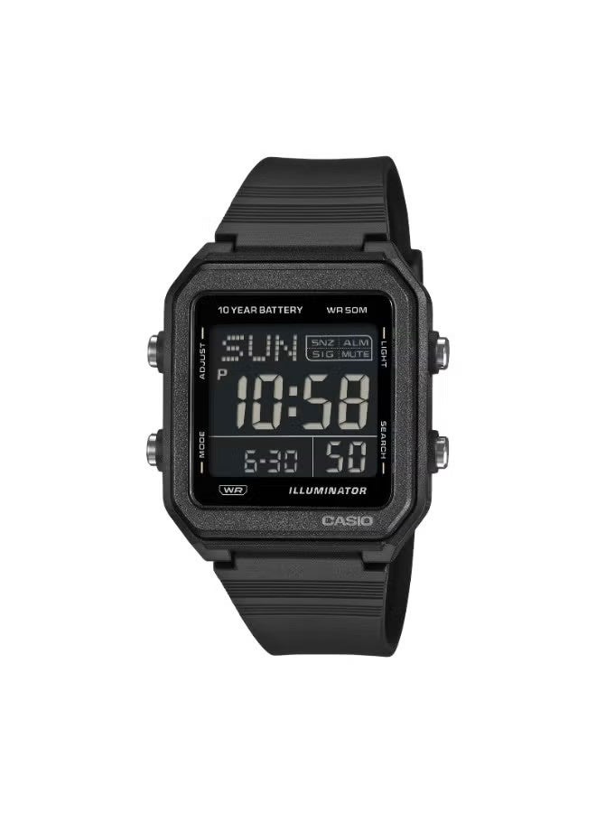 CASIO W-221H-1BVDF Men's Digital Watch – Stylish, Water Resistant, and Durable