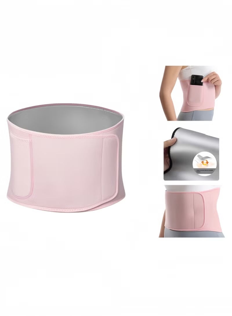 XUN Waist Trainer Belt Weight Loss Corset Sweat Belt Belly Stomach Wrap Running Fitness - Image 2