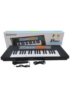 CANTO Electronic Piano Keyboard 37 Keys Electronic Keyboard Piano Digital Music Key Board With Microphone Musical  - Image 2