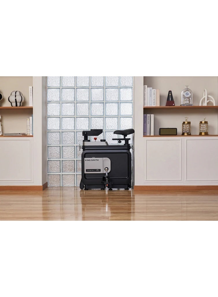 KINGSMITH W1B Workstation Bike | 8 Resistance Levels | Compact And Foldable Design | Safestop Button For Full Control - Image 4