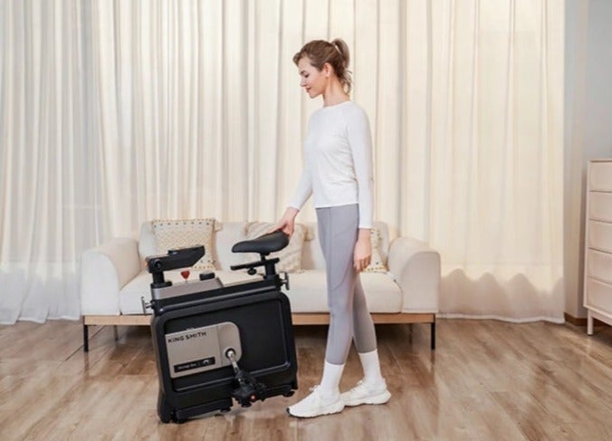 KINGSMITH W1B Workstation Bike | 8 Resistance Levels | Compact And Foldable Design | Safestop Button For Full Control - Image 2