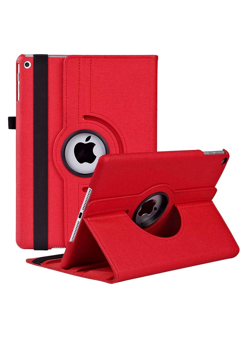DUSALA 360 Degree Rotating Stand Auto Sleep Wake Folio Leather Smart Cover for iPad Pro 10.5 inch - Image 1