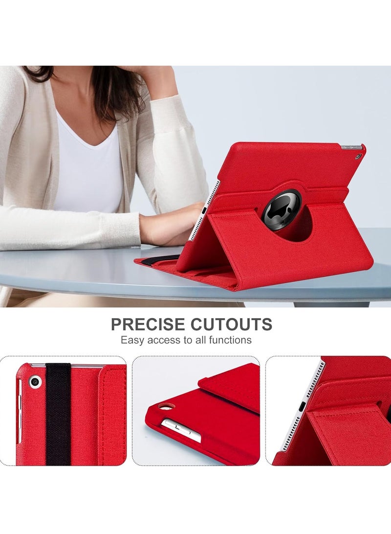 DUSALA 360 Degree Rotating Stand Auto Sleep Wake Folio Leather Smart Cover for iPad Pro 10.5 inch - Image 4
