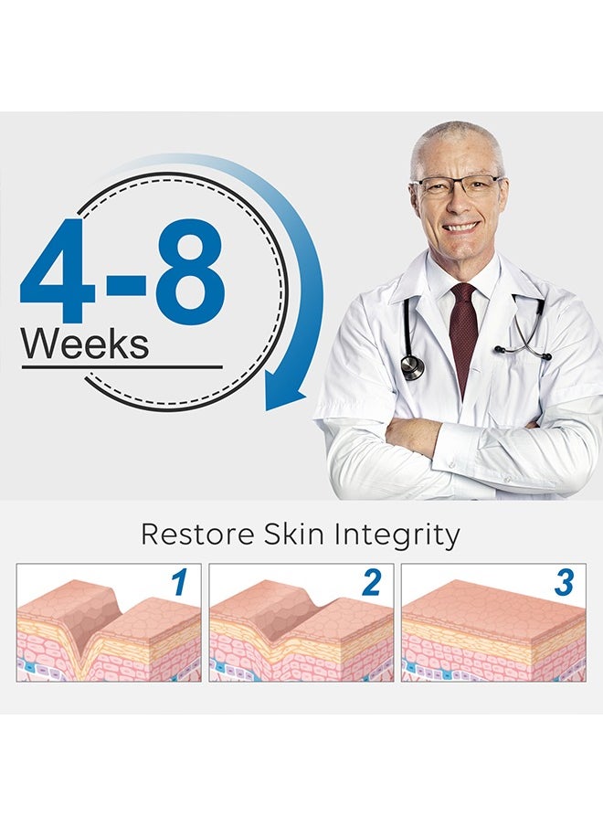 Elaimei - Facial Invisible Scar Roll Sticker,Upgrade Clear Silicone Scar Tape for Scars, Scar Removal Sheets,Scar Strip for Variety of Scars（Transparent） - Image 1
