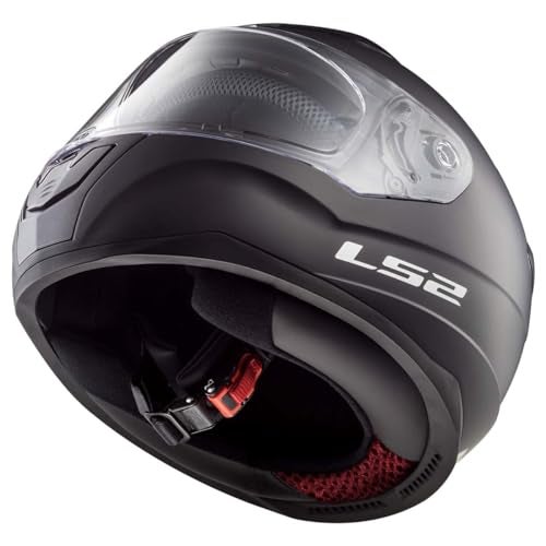 LS2 Helmets Full Face Rapid Street Helmet (Matte Black - Large) - Image 2