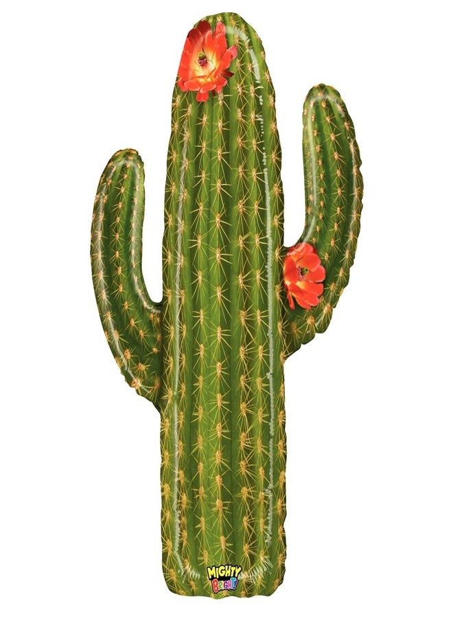 Betallic 35883 Mighty Cactus Foil Mylar Party Balloon, 41", Multicolor, Pack of 1 - Image 2