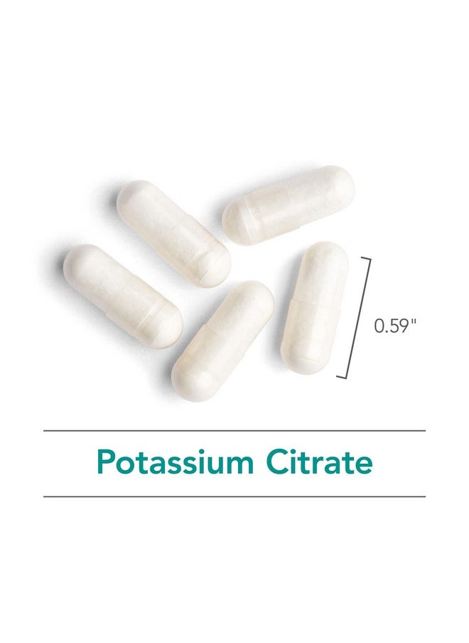 Nutricology - Potassium Citrate Pure Well Absorbed Potassium 120 Vegetarian Capsules - Image 1