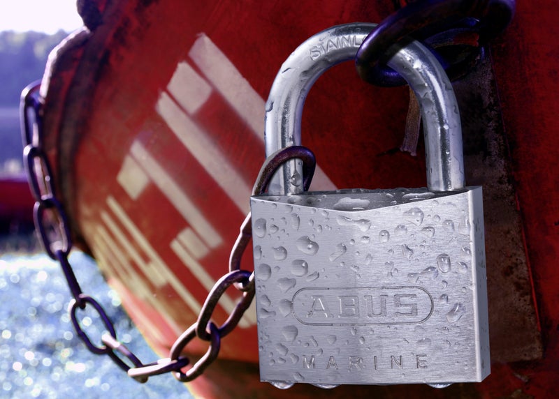 Abus قفل بادئ من النحاس المطلي بالكروم من ABUS 75IB/40HB40 مع حلقة من الفولاذ المقاوم للصدأ بطول 1 1/2 بوصة، مفاتيح مختلفة - Image 2