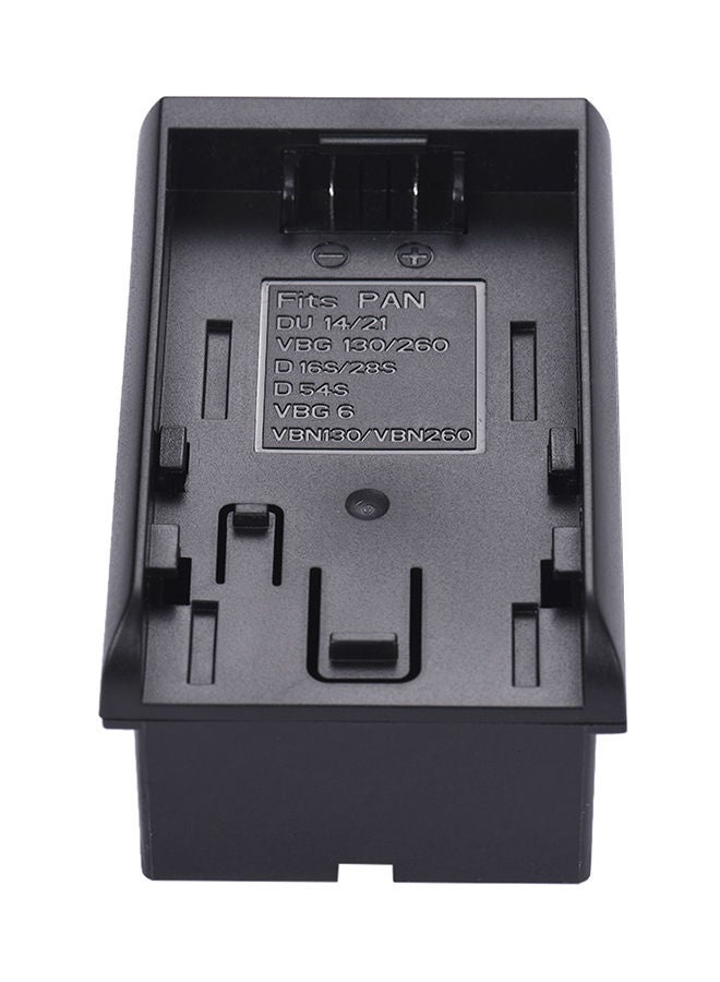 NIBEMINENT Pana To NP-F Series Battery Converter Black  - Image 1