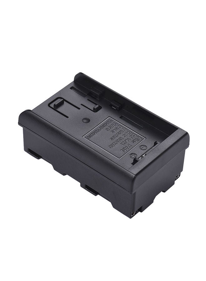 NIBEMINENT Pana To NP-F Series Battery Converter Black  - Image 2
