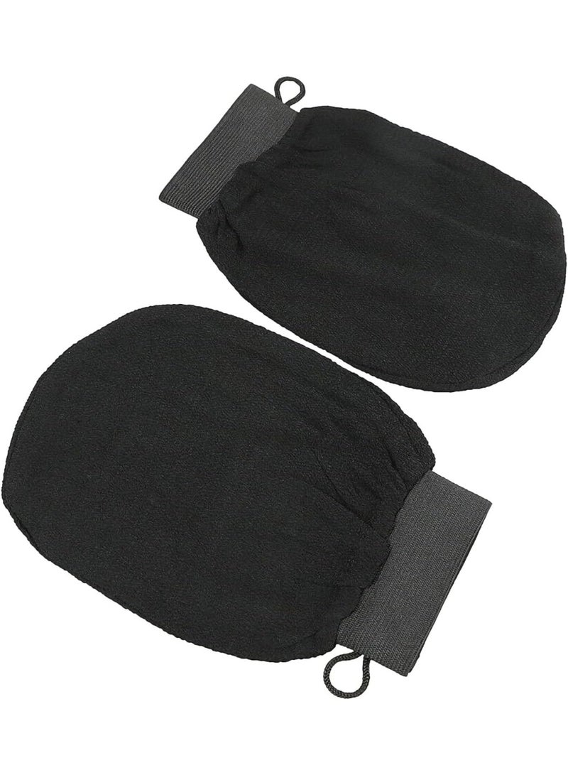 بي زد ليفة مغربية للاستحمام – قفازات تقشير – جودة سبا – مصنوعة في المغرب (عبوة من 3) - Image 3