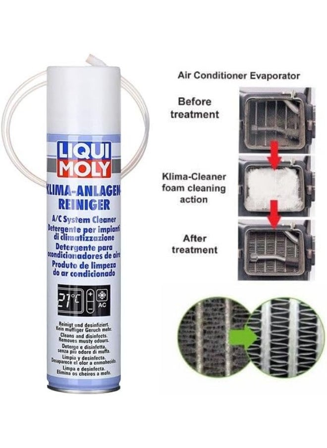 LIQUI MOLY - Liqui Moly Car AC Cleaner Automotive Air Conditioner Cleaner, 250ml - Image 1