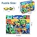 LELEMON Ocean Puzzles for Kids Ages 46Recycling Garbage Truck 60 Piece Puzzles for Kids Ages 48Children Jigsaw Puzzles in a Metal BoxEducational Learning Puzzle Toys for Girls and Boys - Image 4
