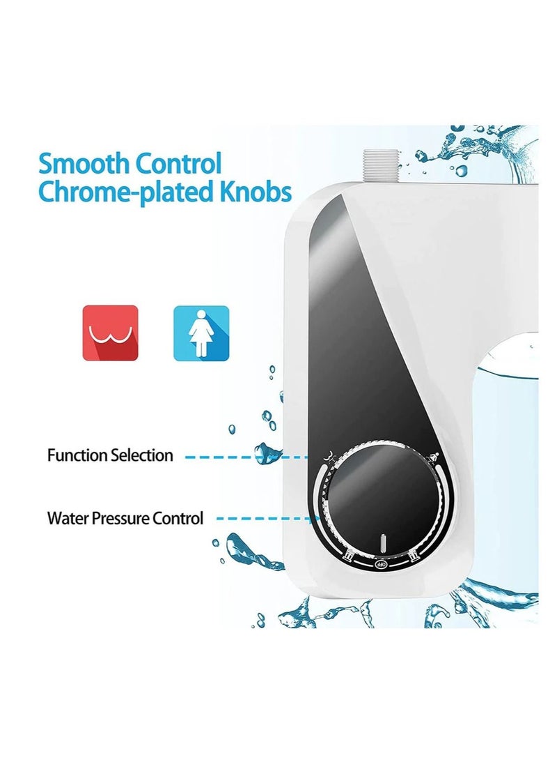 Bidet Attachment Washer Toilet Seat Jet Spray for Toilets Fit in Small Space Compact Bidet Fresh Water (Dual Nozzle) - Image 3
