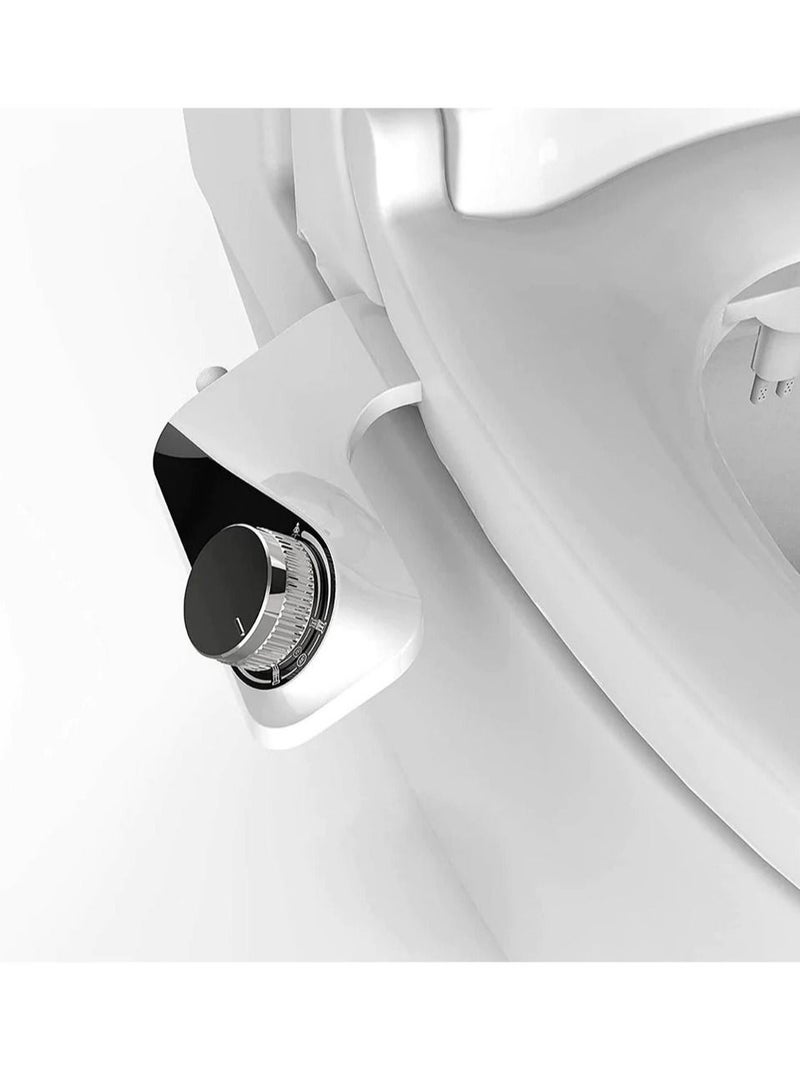 Bidet Attachment Washer Toilet Seat Jet Spray for Toilets Fit in Small Space Compact Bidet Fresh Water (Dual Nozzle) - Image 1
