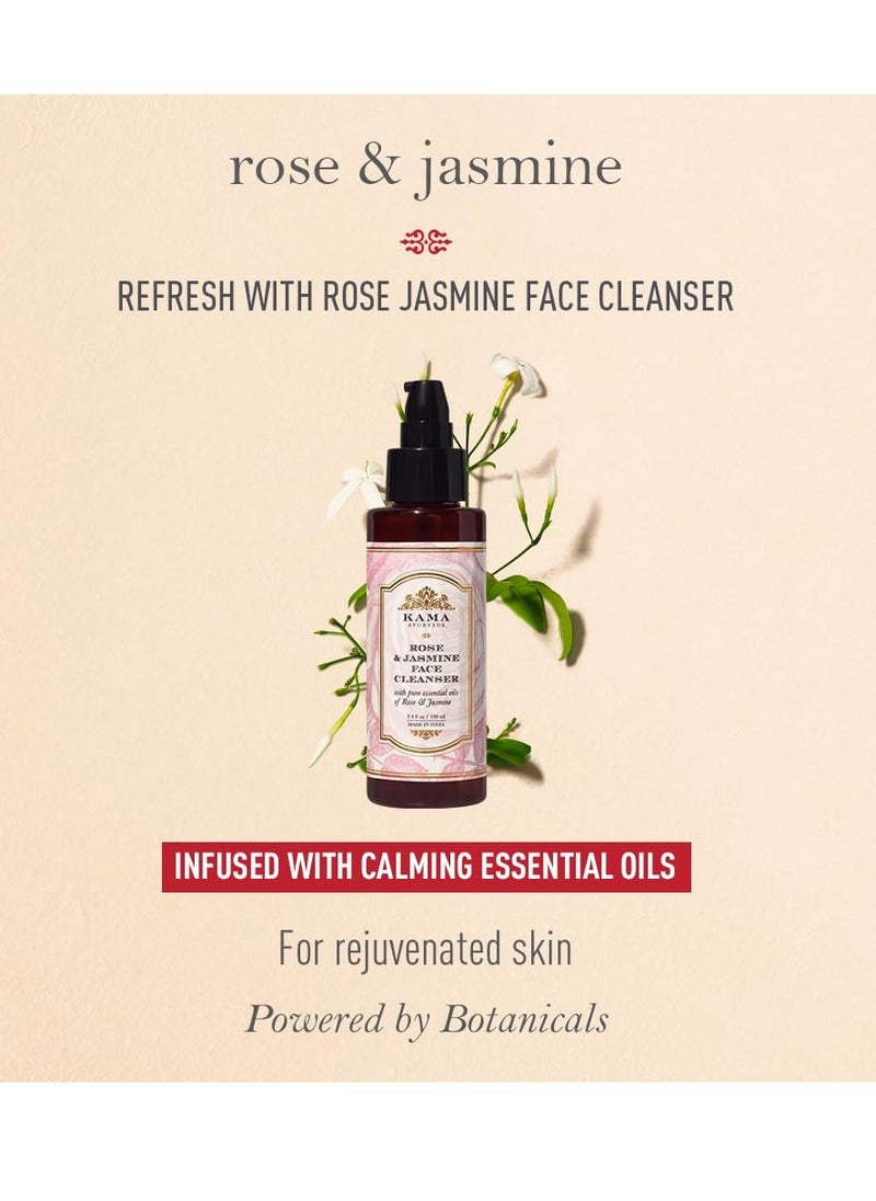 Kama Ayurveda Rose and Jasmine Face Cleanser with the Pure Essential Oils of Rose and Jasmine, 100ml - pzsku/Z14FC6D9FC0EE4E1D9A97Z/45/_/1740571702/5cb5fe4f-1d03-4aea-8f65-fb4b2af6542f