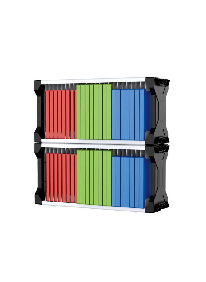 Generic - PS5 Game Disc Single And Double Layer Storage Disc Rack Suitable For Switch/P4 Single Layer Disc Storage Rack With Hook-Product Color:Double-layer Dish Rack Hook - Image 1