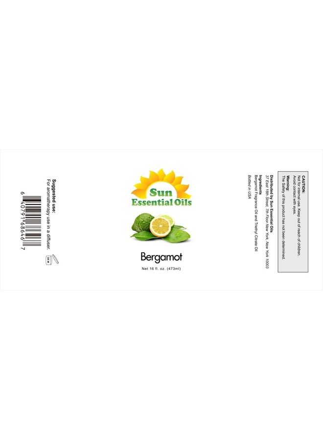 Sun Essential Oils 16oz - Bergamot Essential Oil - 16 Fluid Ounces - Image 2