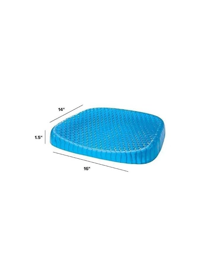 Egg Sitter Silicone Gel Pillow  Cool Summer Honeycomb Chair Cushion  Coccyx Bone Protection Pad  Gel Seat Cushion - pzsku/Z14FC993461CC87CED914Z/45/_/1728894081/d9c4d96f-5af2-44bd-834d-83e39f6420de