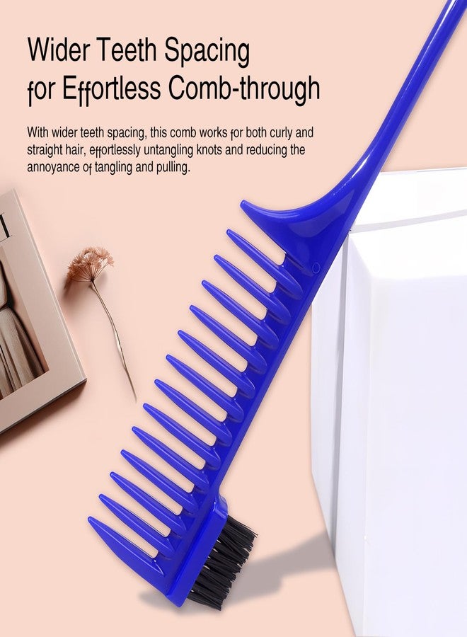 Kootinn 4pcs Hair Styling Comb Set for Men and Women: Wide Tooth & Straightening Combs for Styling, Parting & Braiding - Image 4