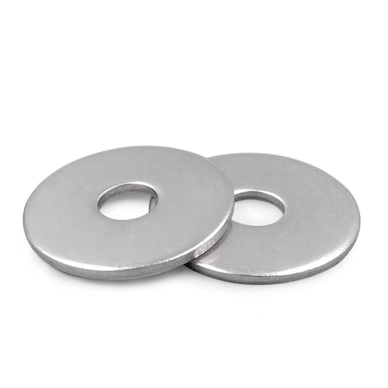 Instockbolts غسالة فندر M4 × 12 مم OD، 18-8 (304) من الفولاذ المقاوم للصدأ، 4 مم ID × 12 مم OD، 200 قطعة - Image 2