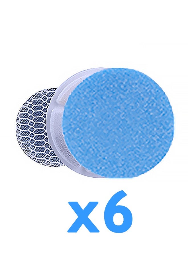 Generic 6 Packs Cat Water Fountain Filters for WF240 Filter Element Replacement Activated Carbon Filter for Pet Automatic Drinking Feeder Accessories  - Image 2