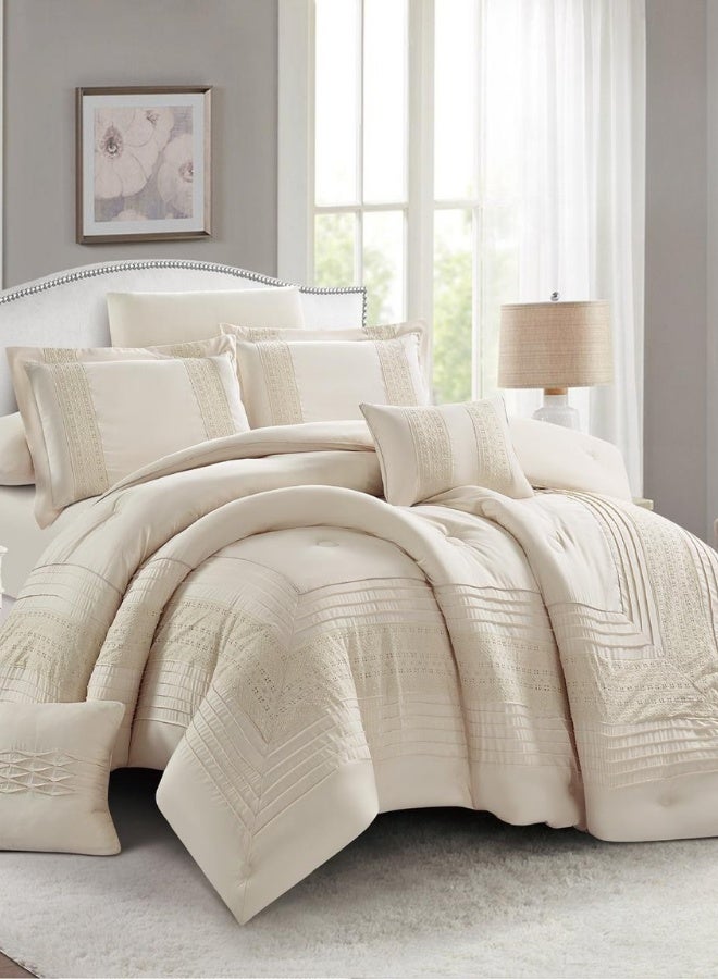 INREST Rivan Single Comforter Set 170 × 230 cm – Luxury 4 Pieces Microfiber Bedding Set - Image 1