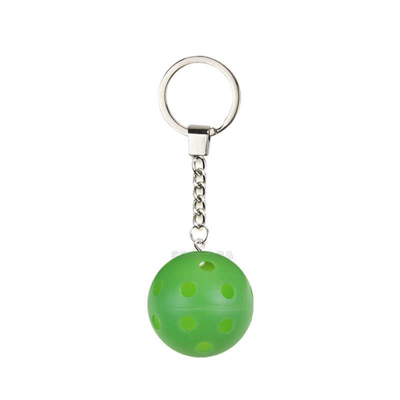 Golf Key Chain Hole Ball Key Chain Pendant Gift Ball Colored Ball Pendant Ball Car Decoration Light N Color - Image 1