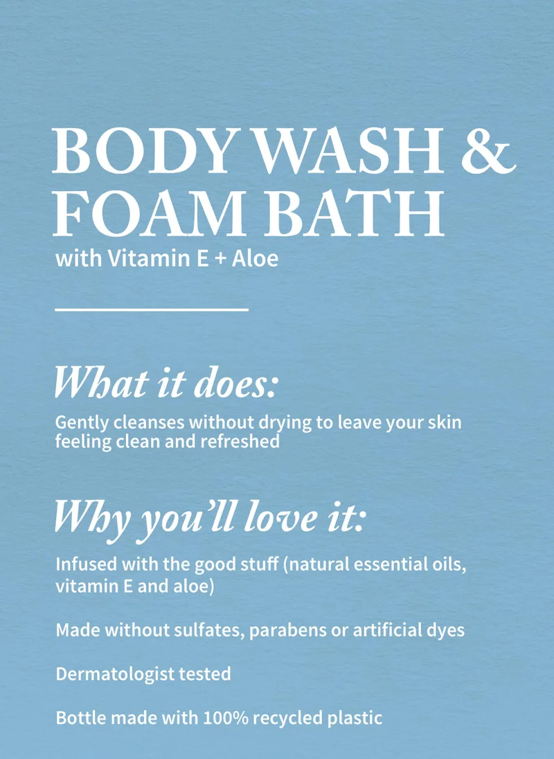 باث آند بودي وركس غسول جسم وحمام رغوي برائحة المطر المنعشة  مل