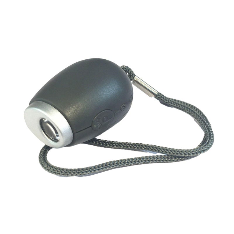 Black Projection Clock Keychain Portable Digital LED Display Travel Friendly 6x4x3cm - Image 2