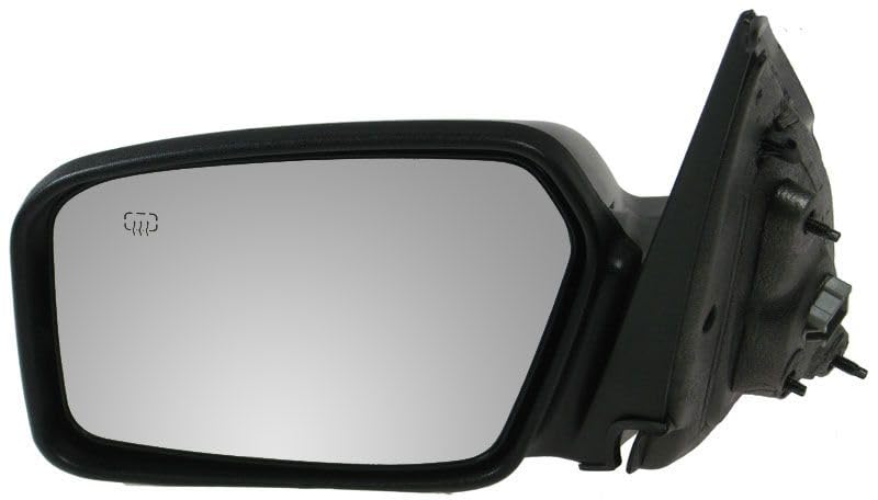 TRQ Driver & Passenger Side Mirror Set with Heat with Puddle Light without Blind Spot Indicator Compatible with 2006-2012 Ford Fusion 2006-2011 Mercury Milan FO1320267 FO1321267 - Image 4