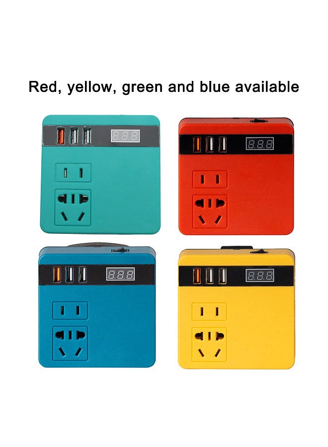 Generic 120W Lithium Battery Inverter Multifunction Lithium Tools Battery Inverter 21V to 220VAC Inverter Dual-engine Intelligent Multiple Protections Inverter  - Image 5