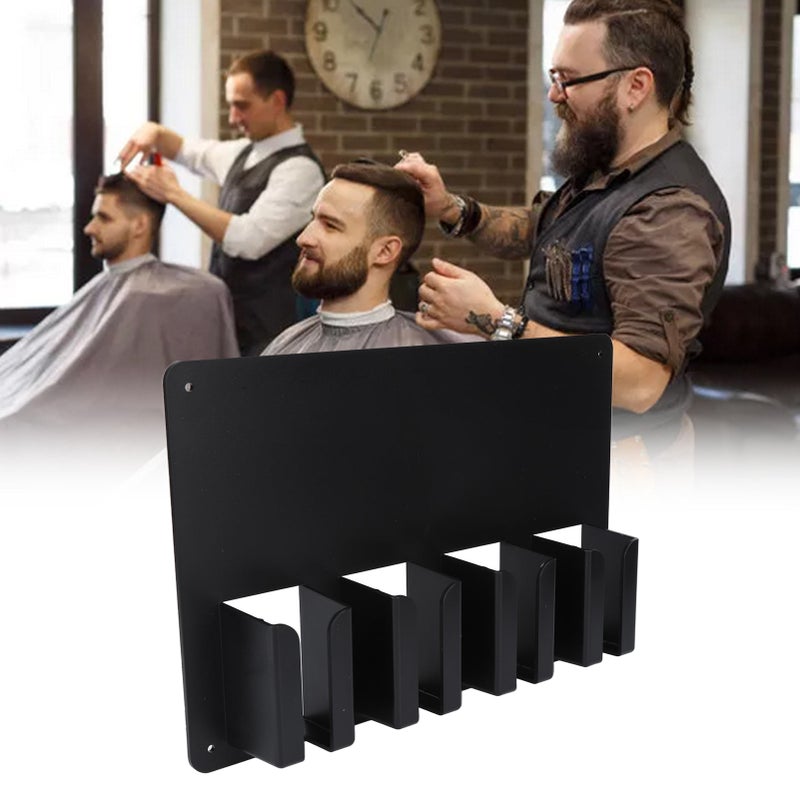 Hair Clipper Holder Wall Mount Large Storage Space Hair Clipper Storage Rack for Home Hair Salon - Image 1