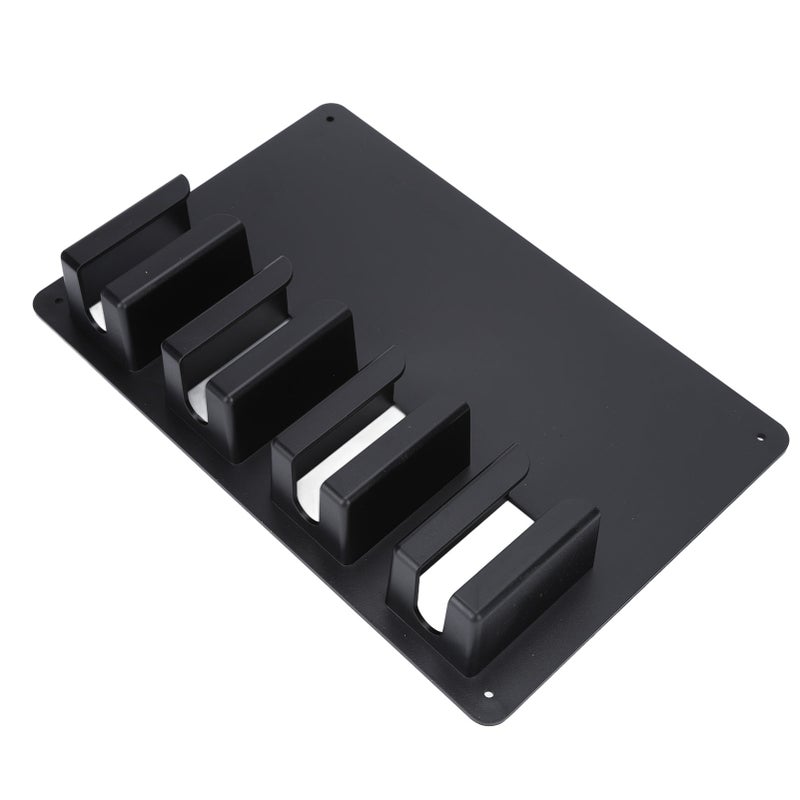 Hair Clipper Holder Wall Mount Large Storage Space Hair Clipper Storage Rack for Home Hair Salon - Image 3