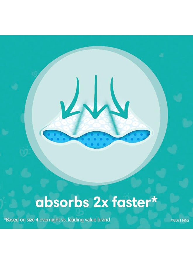 Pampers Baby Dry Diapers Newborn - Size 0, 104 Count, Absorbent Disposable Diapers - Image 4