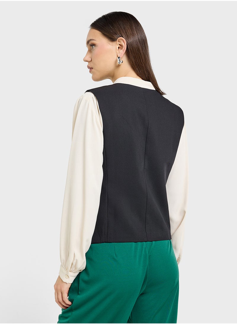 ELLA Sleeveless Vest  - Image 2