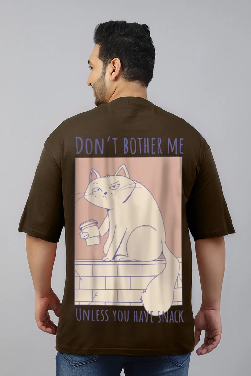 فيردو Veirdo Men’s Oversized , Plus Size  & Regular Fit T-Shirt | Premium Cotton Casual Tee
