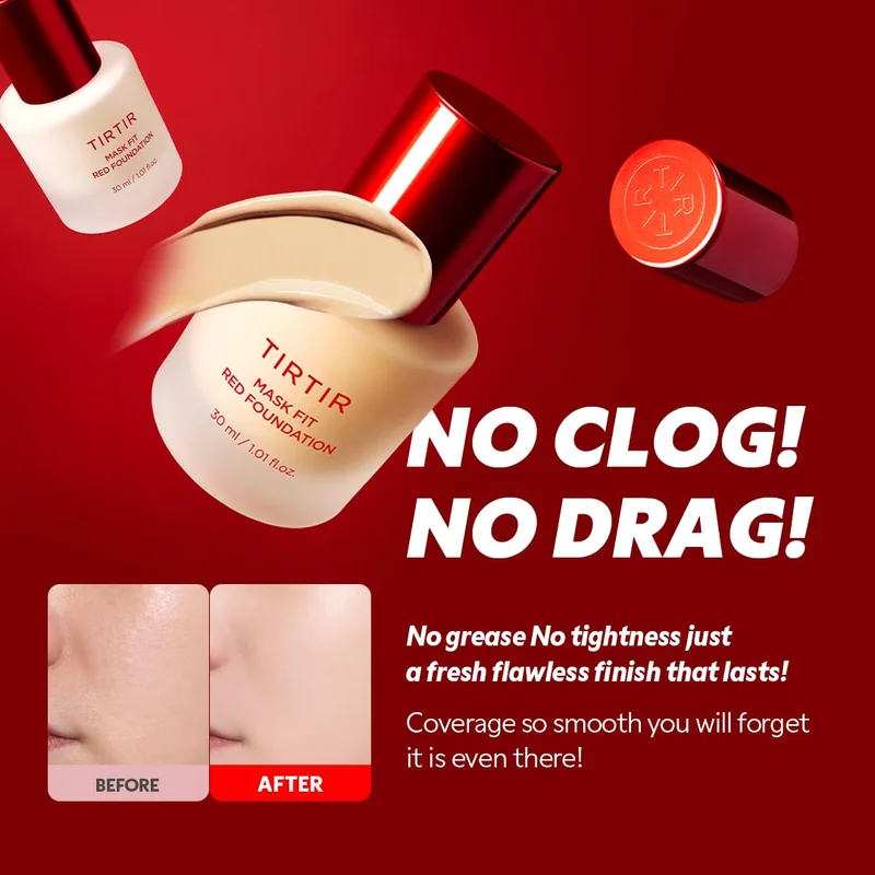 TIRTIR Mask Fit Red Foundation 43N Deep Cocoa