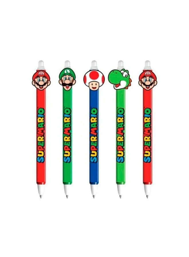Pyramid Super Mario - Erasable Gel Pen (Random 1 Piece)