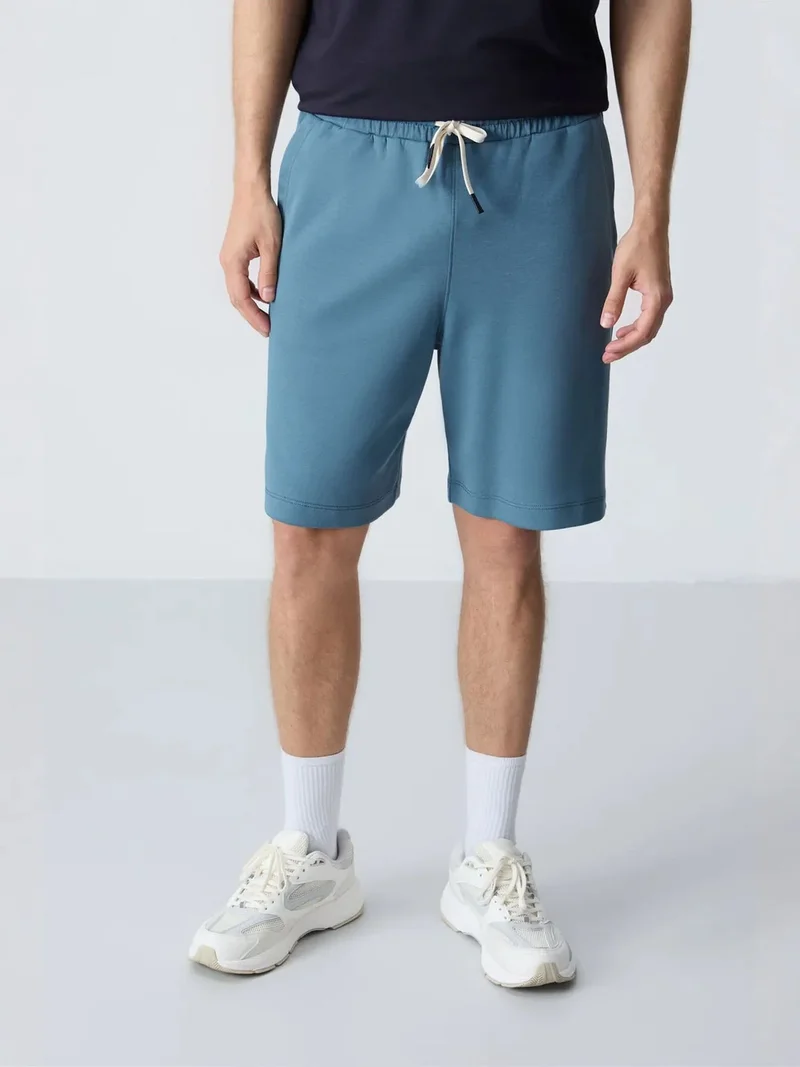 تومي لايف TOMMY Men's Cotton-Blend Sweat Shorts