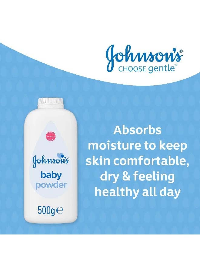 Johnson's Classic Baby Powder 500grams - Image 3