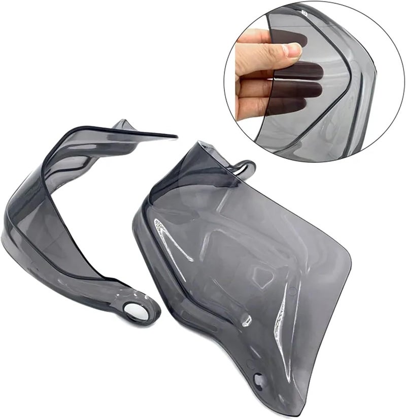 QASULER Red Blue Handguard Protection Wind Shield Guards - Image 3