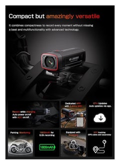 AKEEYO AKEEYO AKY-710S Motorcycle/Bike Camera 4K  - Image 5