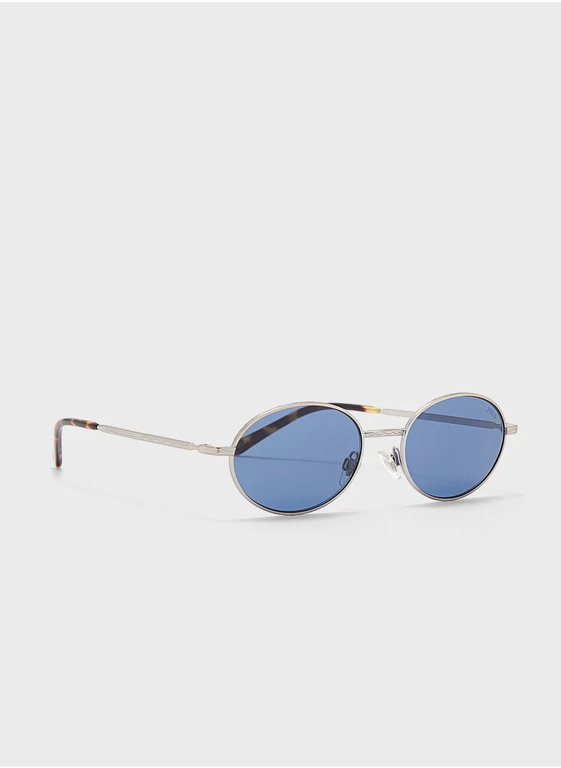 POLO RALPH LAUREN 0Ph3145 Round Sunglasses