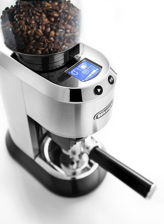 ديلونجي مطحنة قهوة بقدرة 150 وات 150 W KG521.M Dedica فضيّ / صافي / أسود - Image 3