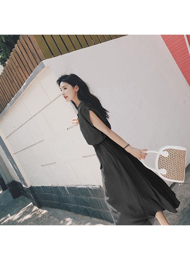 Women's Chiffon Dress, Casual  Summer Long Skirts Over The Knees - Image 3